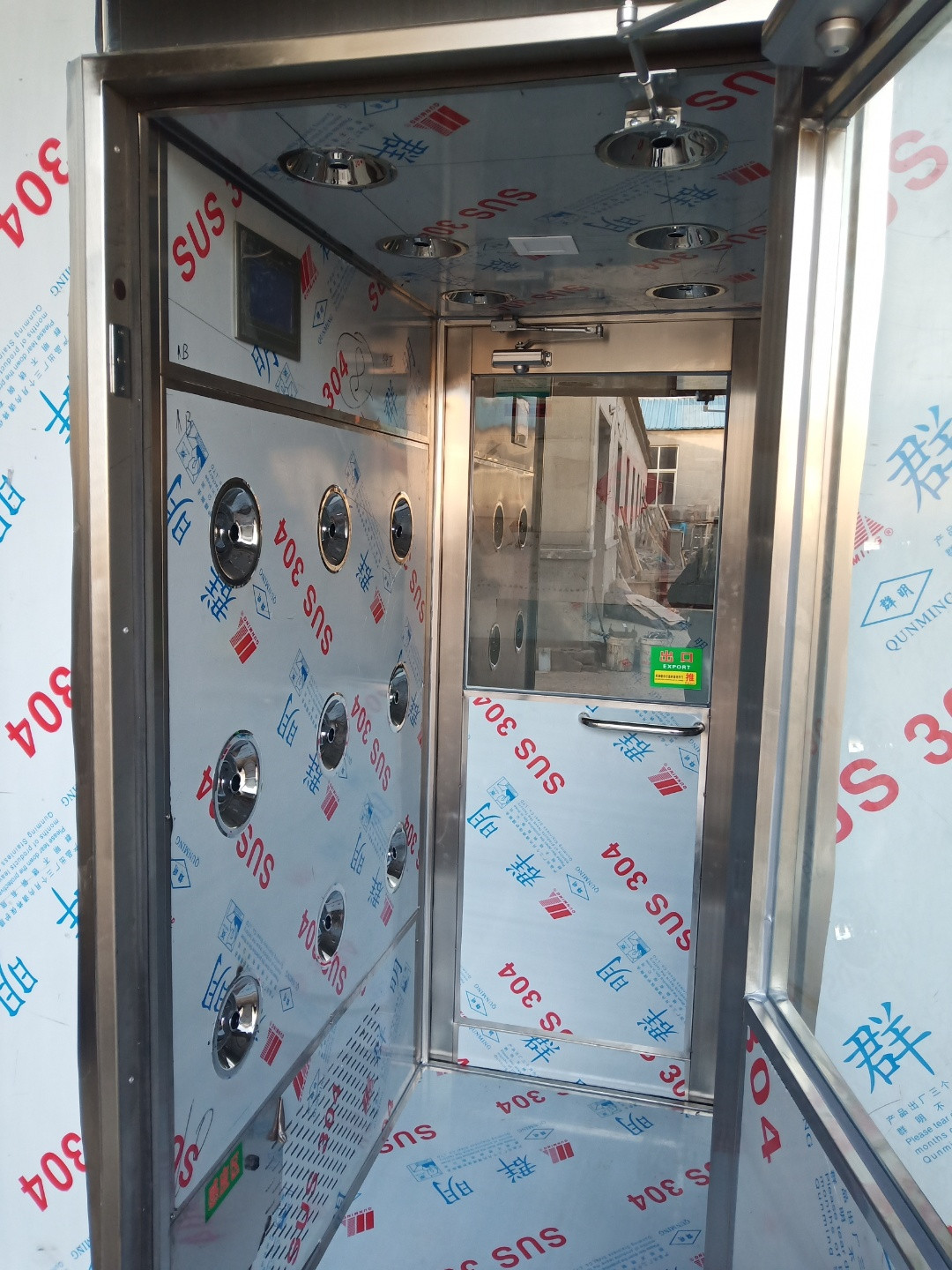 單人單吹不銹鋼風(fēng)淋室有哪幾種規(guī)格？